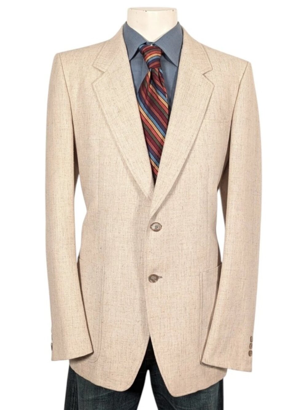 Vintage Savile Row Men's Blazer Sport Coat Sports Jacket Size 42 Long Tall